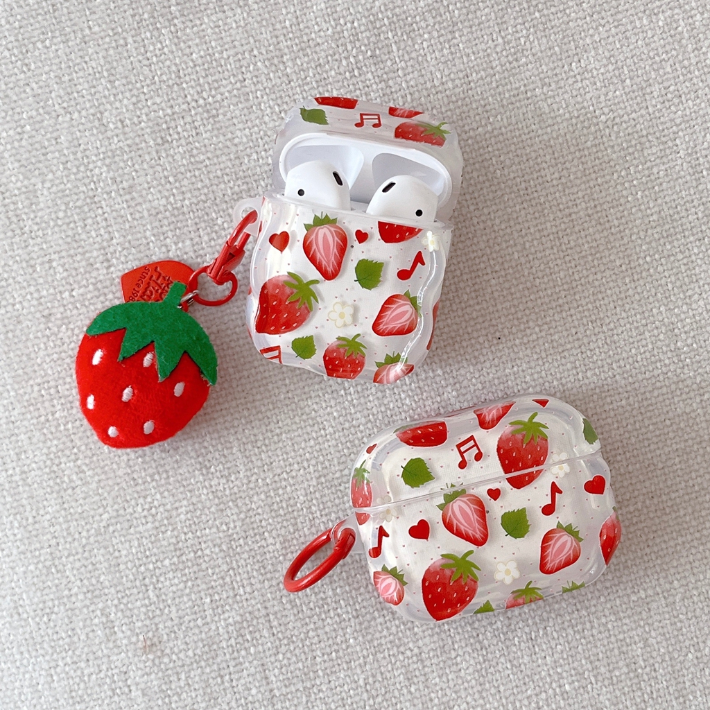 Strawberry Huller - Fresh Sweet Strawberries Love Heart Musical