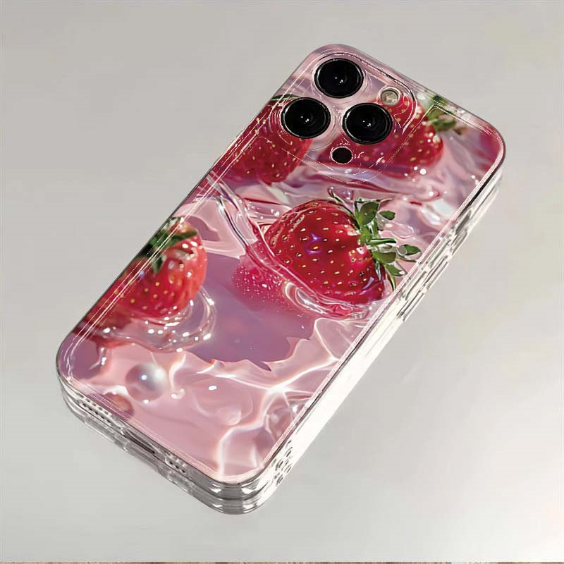 Fruit strawberry Lemon Pattern - Strawberry Huller incelemesi ve fiyatı
