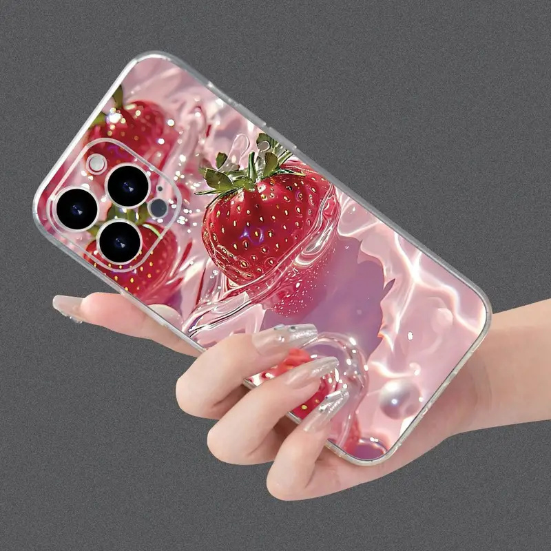 Fruit strawberry Lemon Pattern - Strawberry Huller incelemesi ve fiyatı
