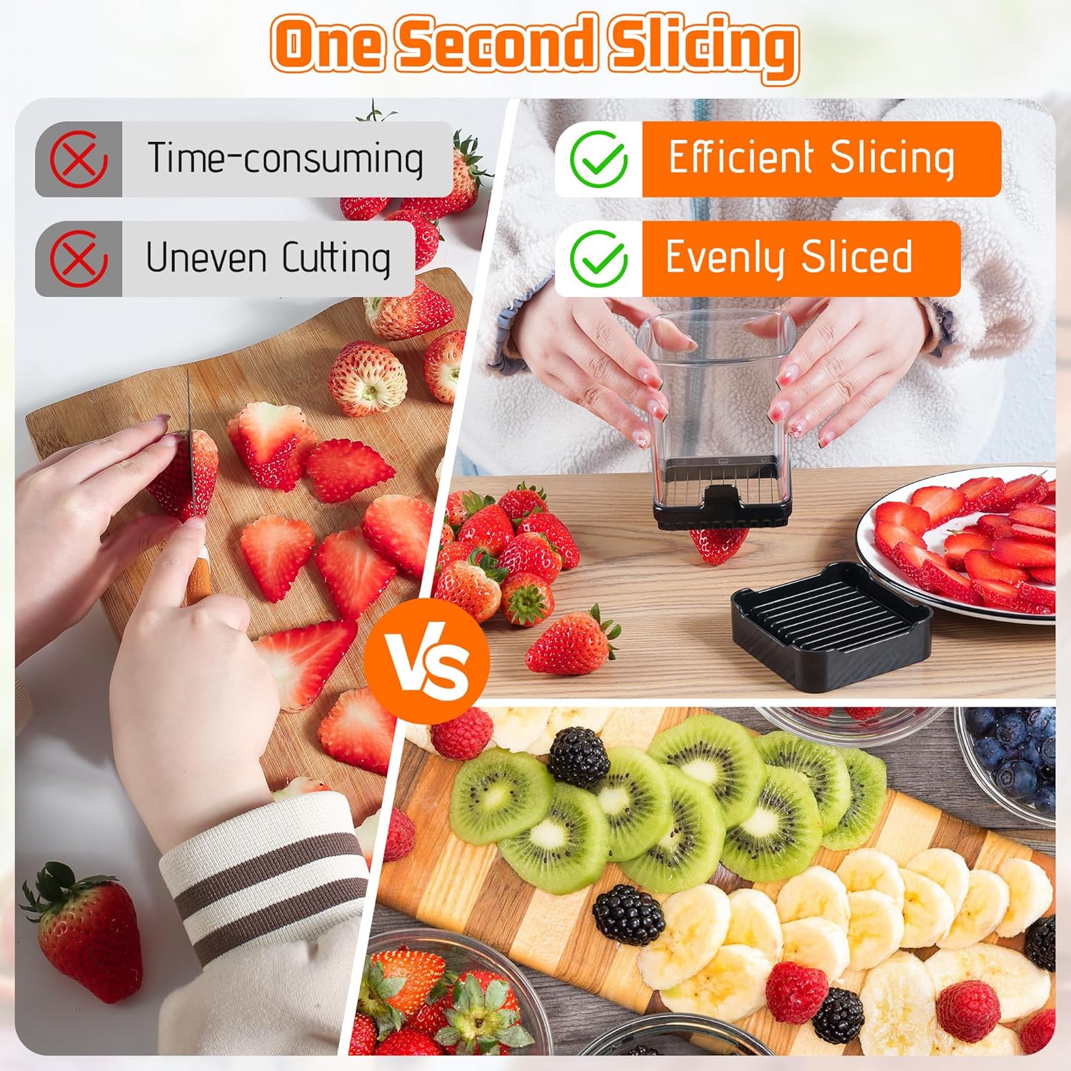Rapid Fruit Slicer Cup - 304 S - Meal Prep Egg incelemesi ve fiyatı