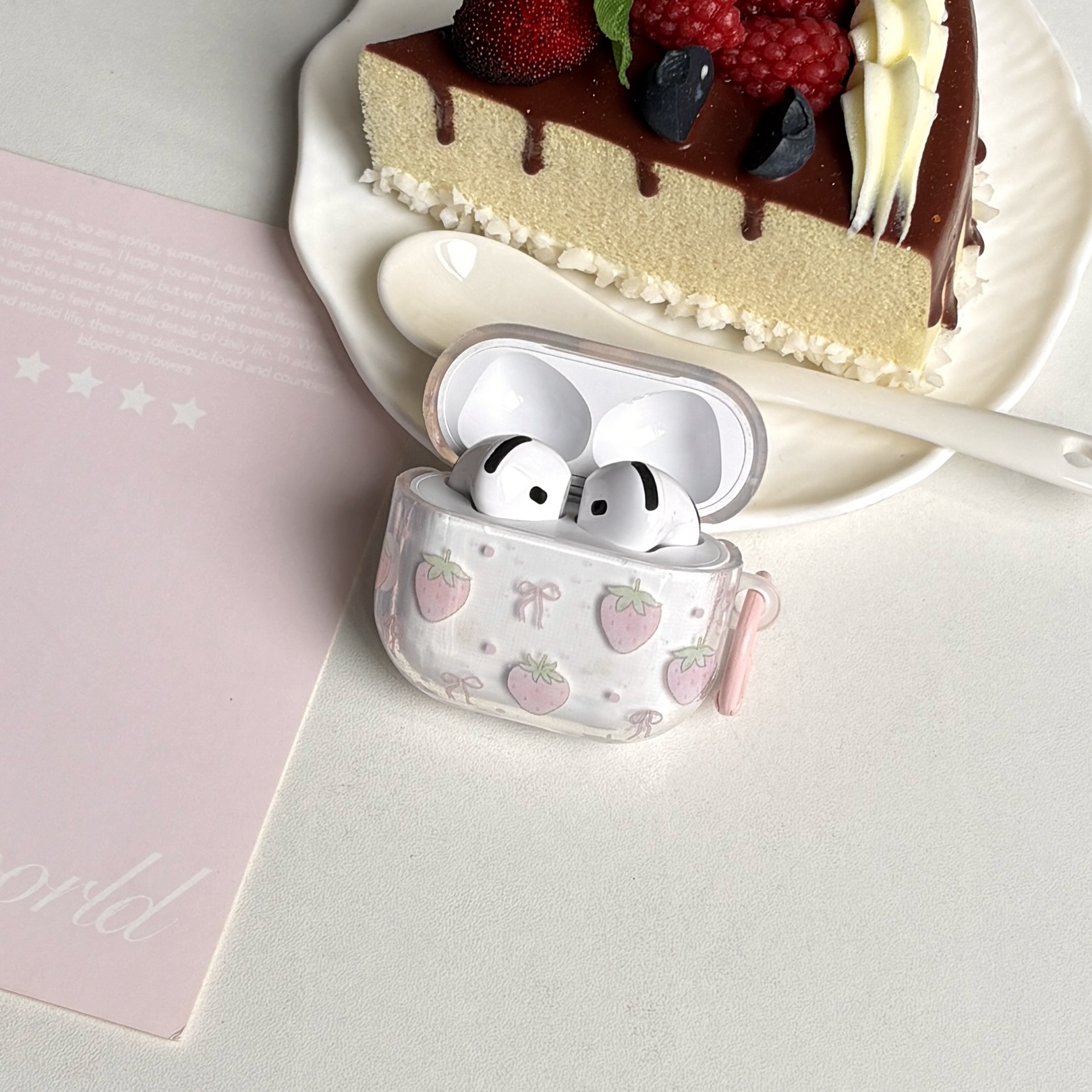 Sweet Cute Pink Strawberry Bow - Strawberry Huller incelemesi ve fiyatı