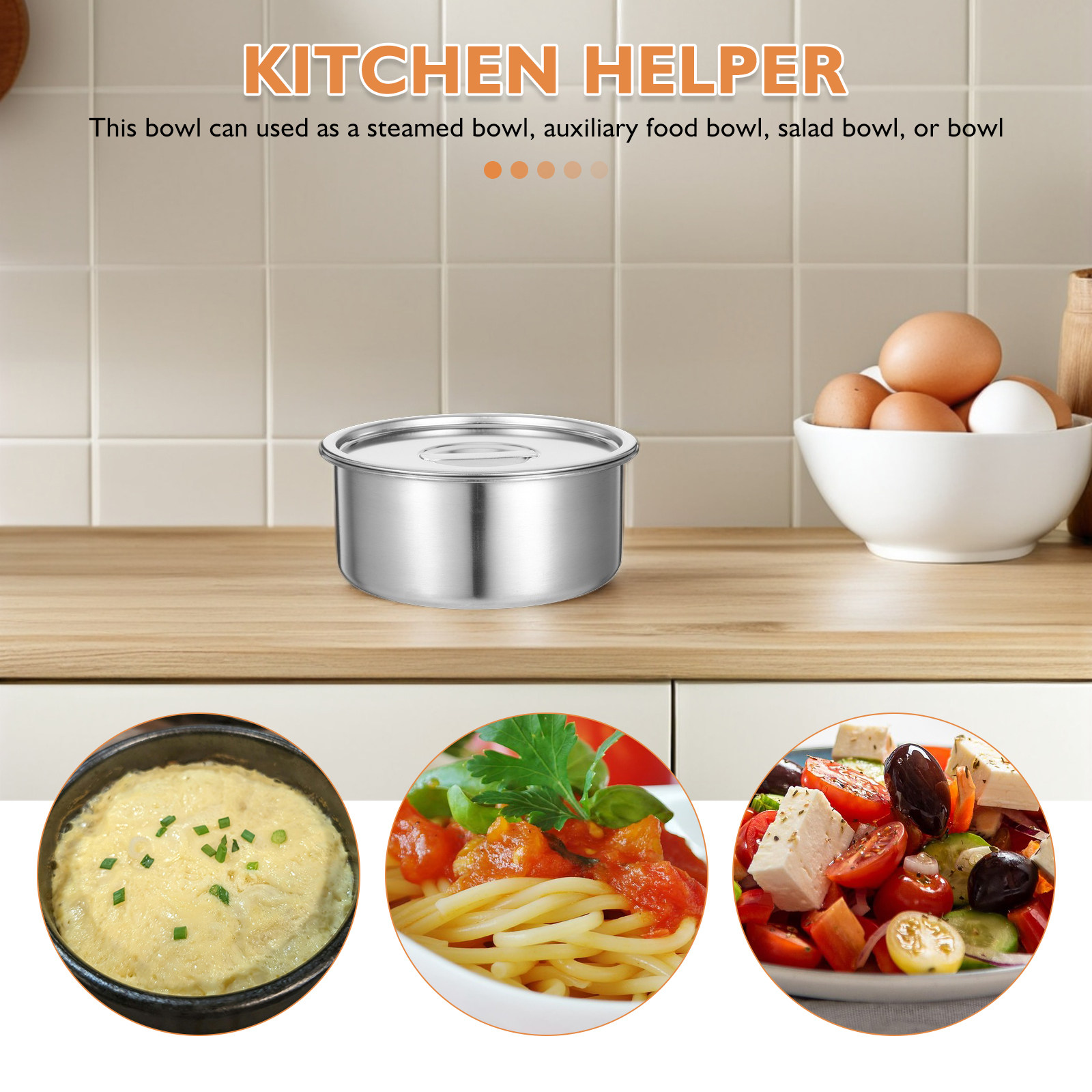 Stainless Steel Steamed Egg Bo - Meal Prep Egg incelemesi ve fiyatı