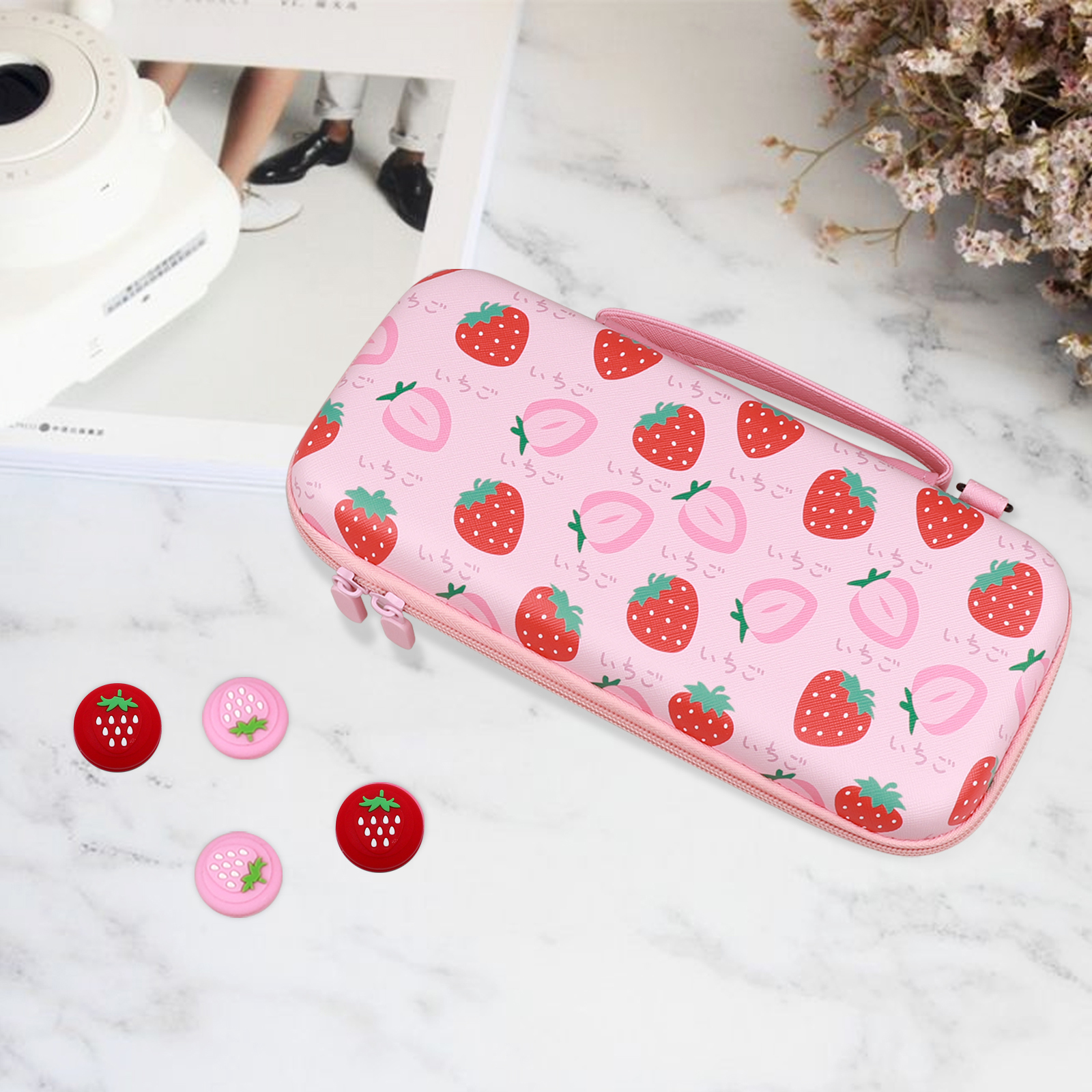 For Switch Carrying Case, EVA  - Strawberry Huller incelemesi ve fiyatı