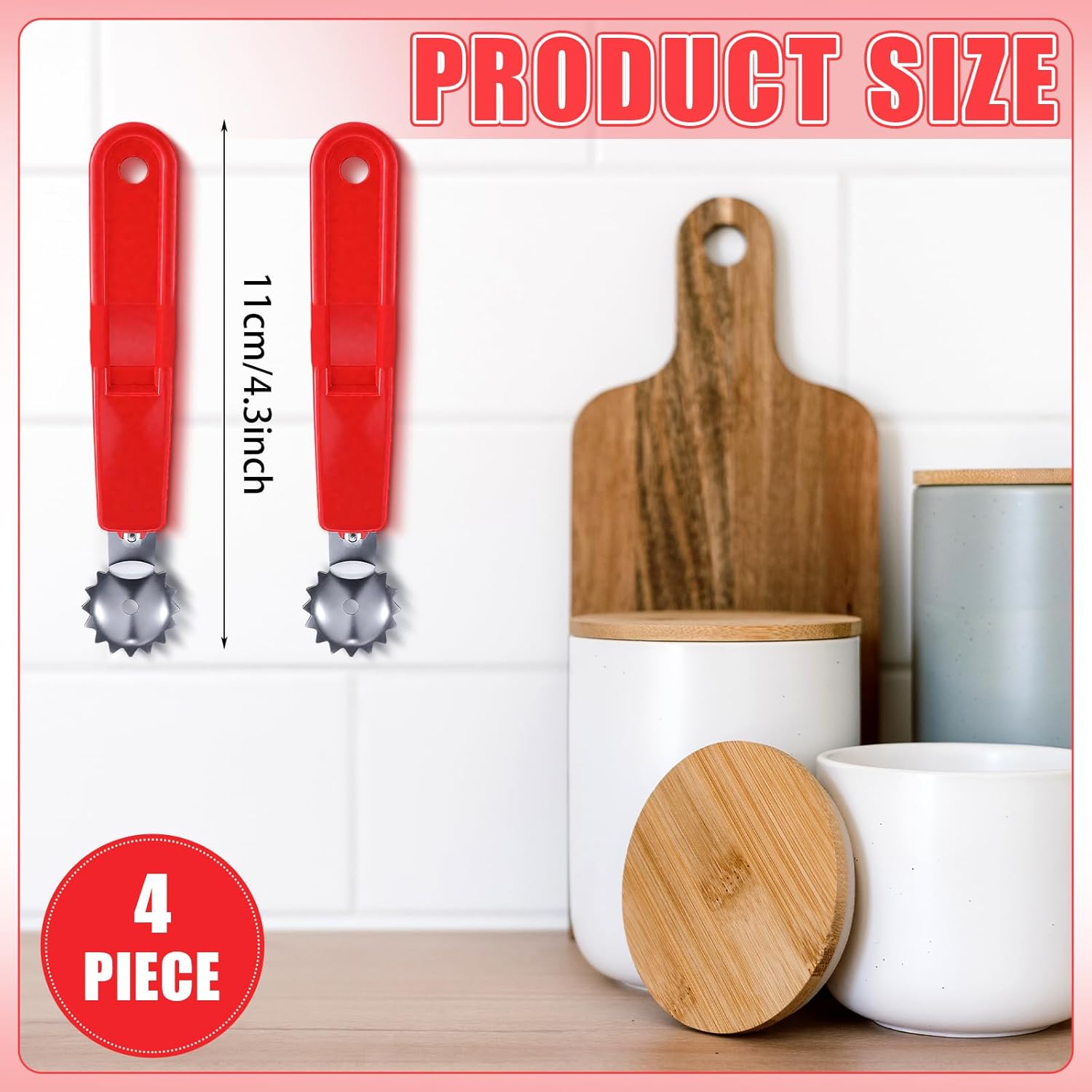 4 Pcs Tomato Corer Tool Strawb - Strawberry Huller incelemesi ve fiyatı