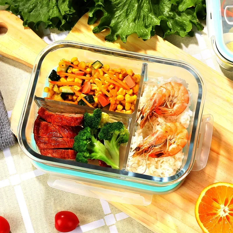 Glass Fresh-Keeping Box high B - Meal Prep Glass Containers Oven Safe incelemesi ve fiyatı