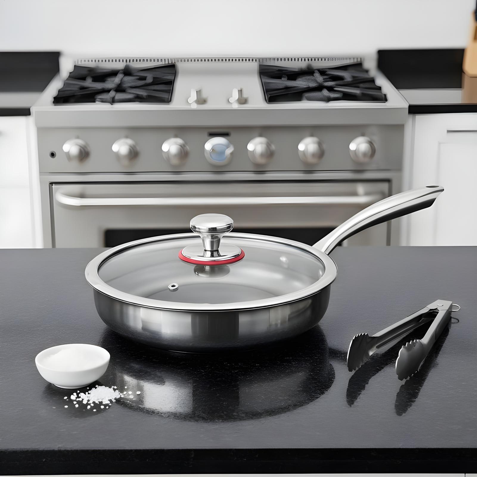 Titanium Pan with Lid Non-Stic - Meal Prep Egg incelemesi ve fiyatı