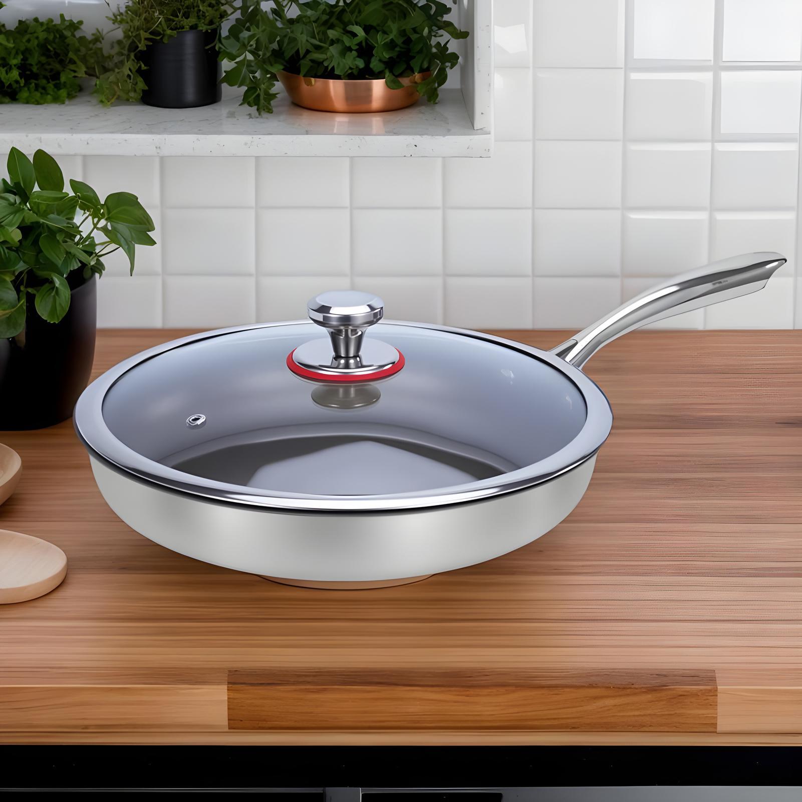 Titanium Pan with Lid Non-Stic - Meal Prep Egg incelemesi ve fiyatı