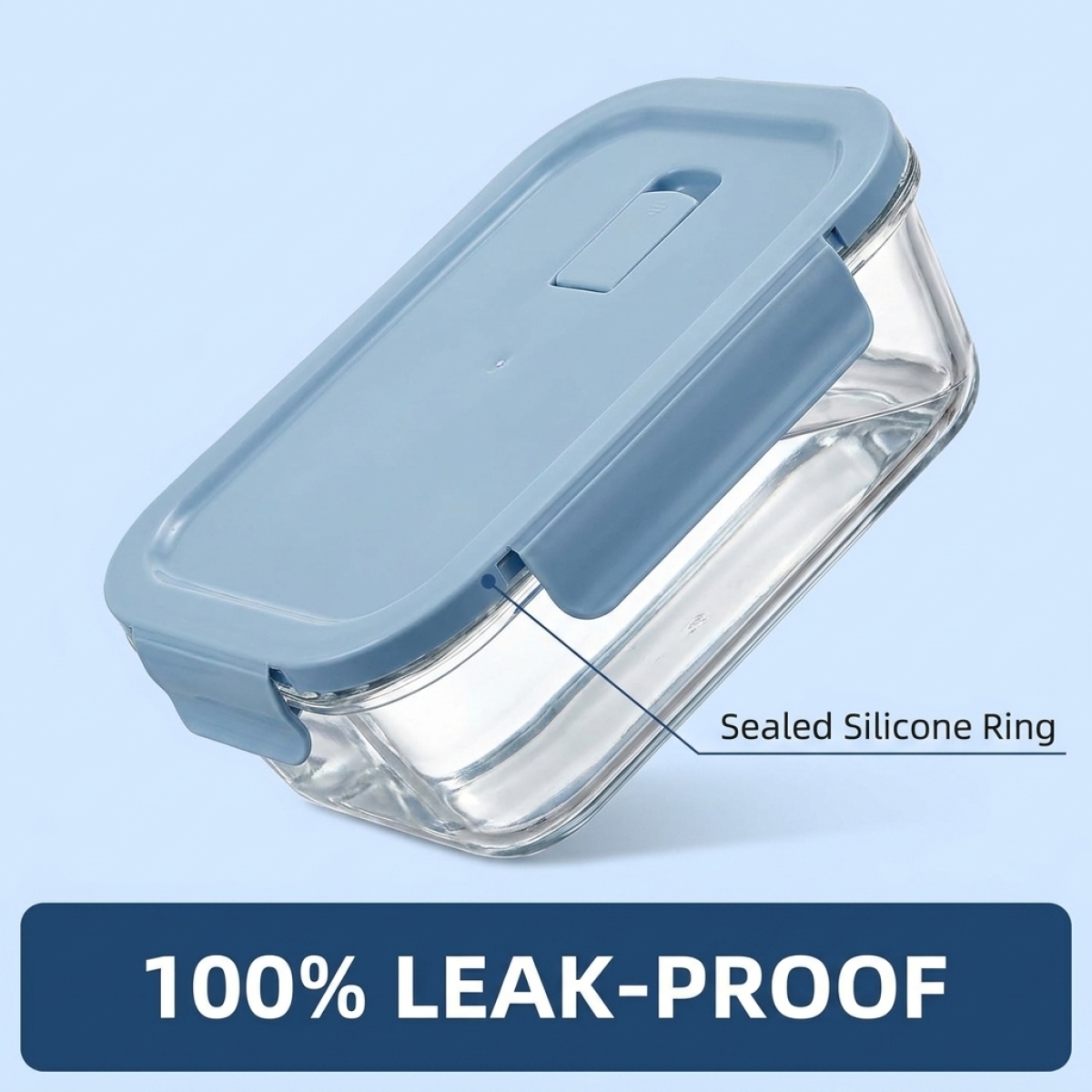 Leak-Proof Meal Prep Container - Meal Prep Glass Containers Oven Safe incelemesi ve fiyatı