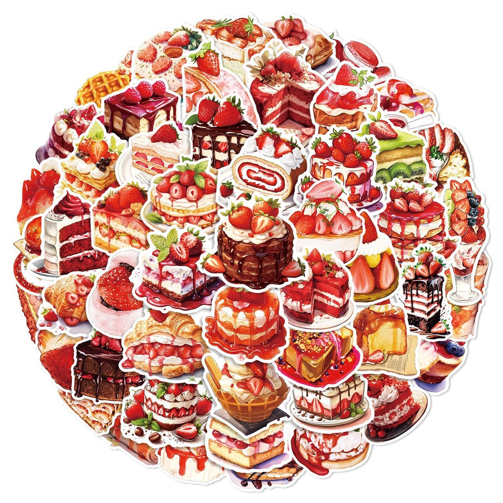 50PCS Strawberry Cake Dessert  - Strawberry Huller incelemesi ve fiyatı