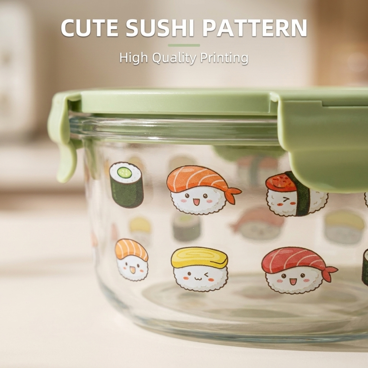 Shatterproof Matcha Green Glas - Meal Prep Glass Containers Oven Safe incelemesi ve fiyatı