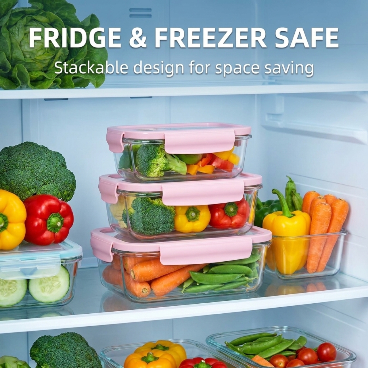 High Borosilicate Glass Lunch  - Meal Prep Glass Containers Oven Safe incelemesi ve fiyatı