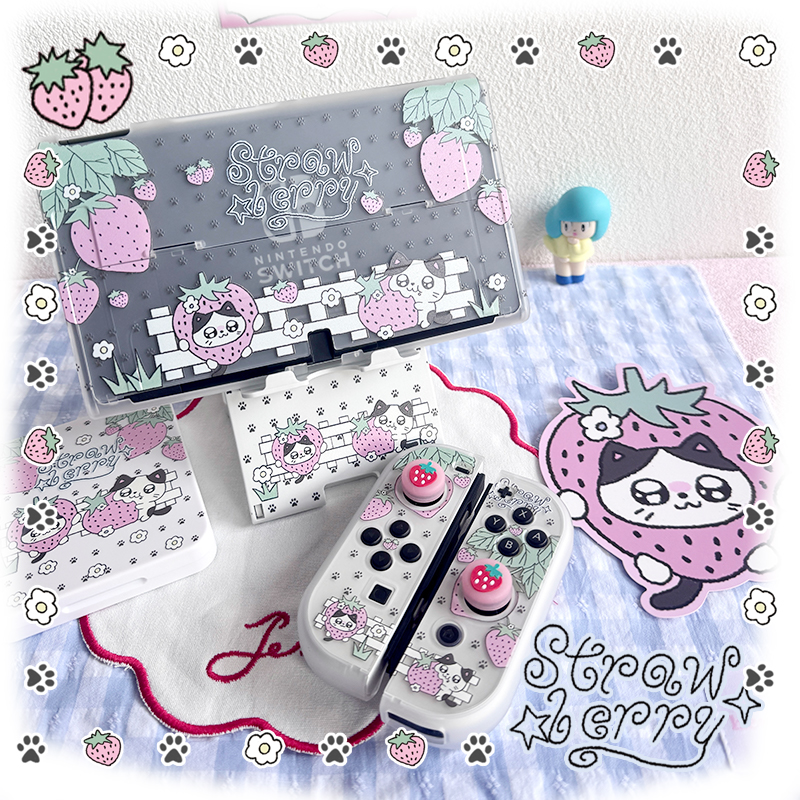 Cute Strawberry Kitten Switch  - Strawberry Huller incelemesi ve fiyatı