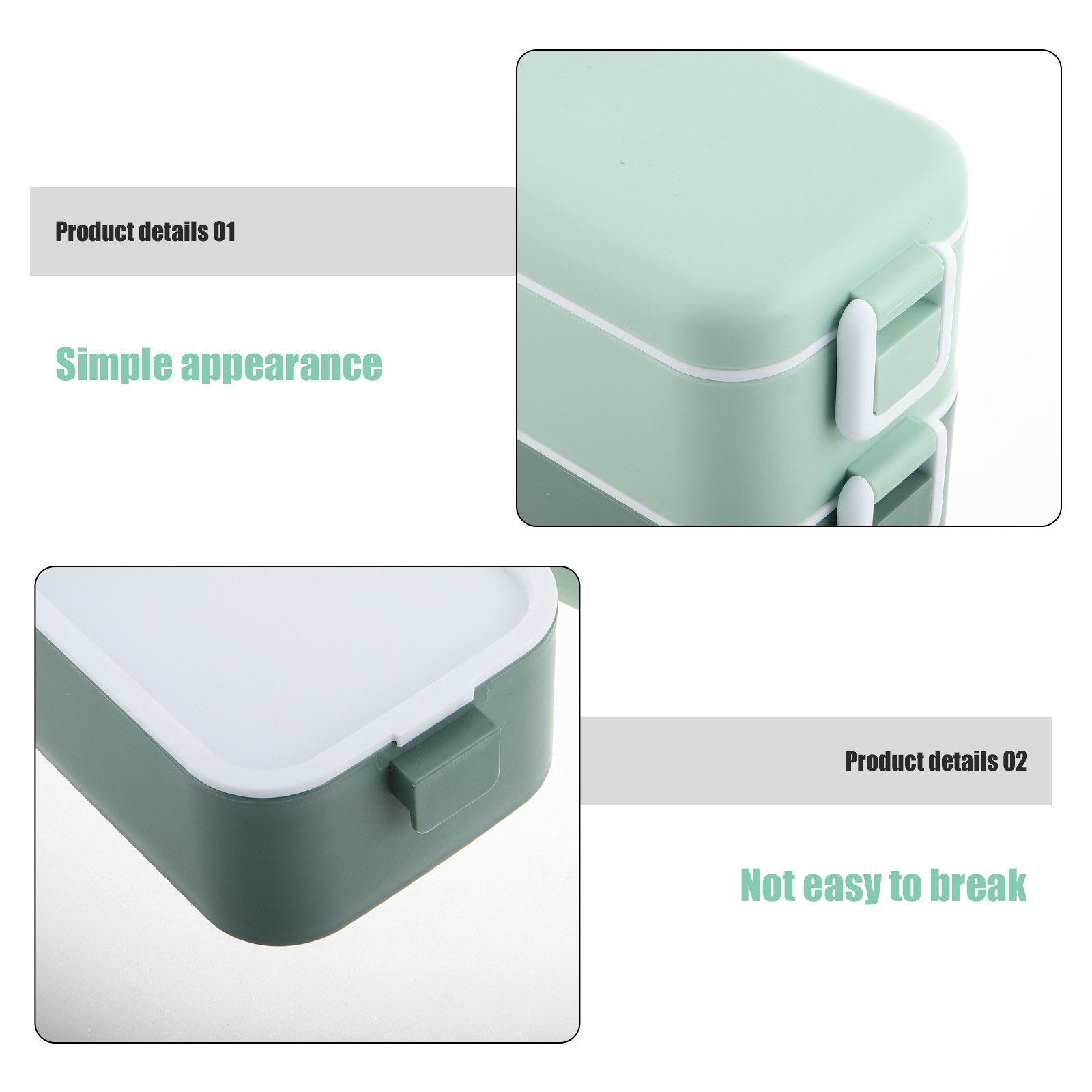 Reusable Divided Meal Prep Con - Meal Prep Korean incelemesi ve fiyatı