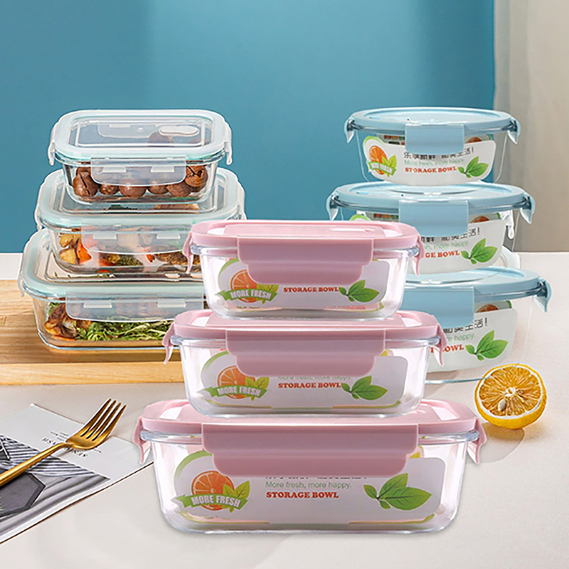 1/2/3 Grids Thickened Leak Pro - Meal Prep Glass Containers Oven Safe incelemesi ve fiyatı