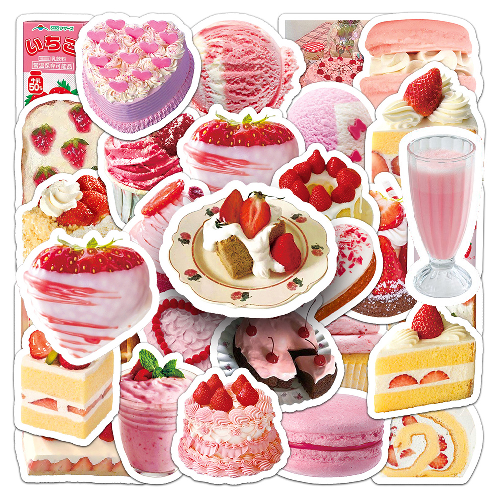 10/30/50pcs Ins Style Cute Des - Strawberry Huller incelemesi ve fiyatı